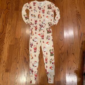 Velveteen by Bunny Knots Holiday Christmas Pajamas Lounge Set | XS